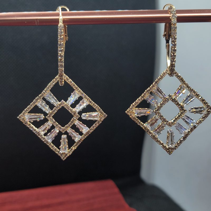 Square Hoop Earrings