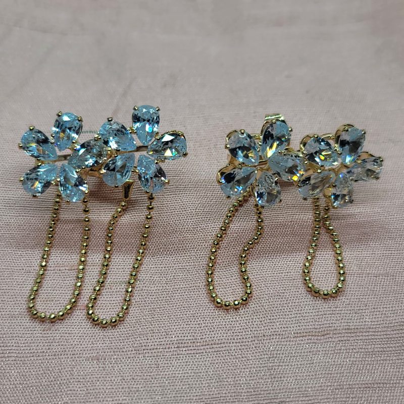 Crystal Flower Earring
