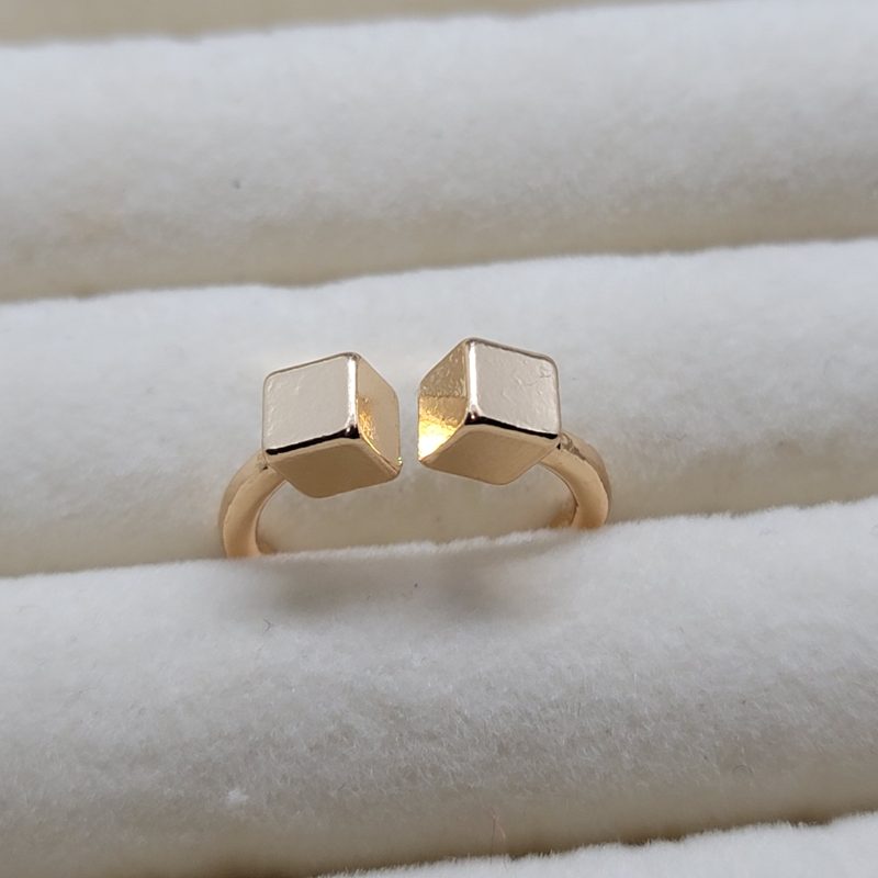 Gold Cubic Ring - Image 3
