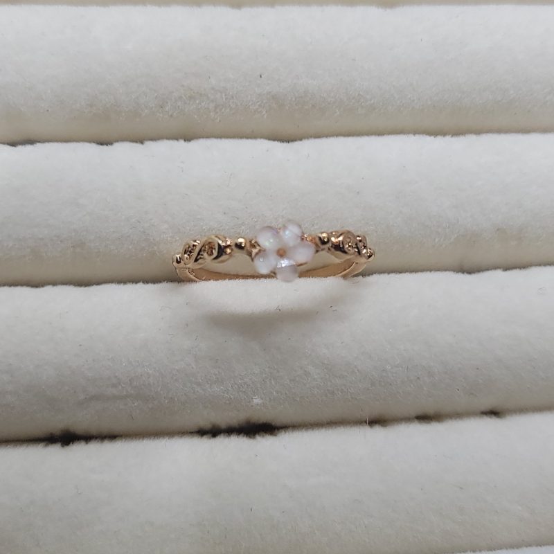 Sterling Blossom Flower Ring - Image 3