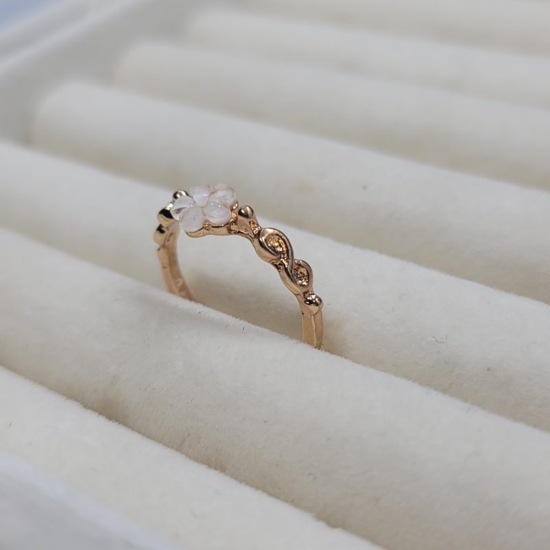 Sterling Blossom Flower Ring - Image 2