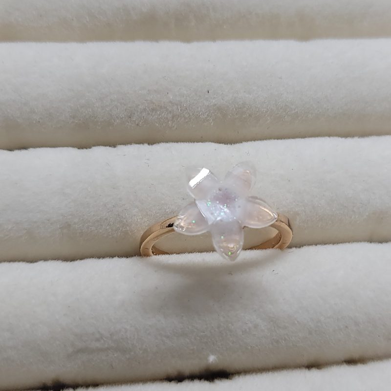 White Cherry Blossom Ring - Image 2