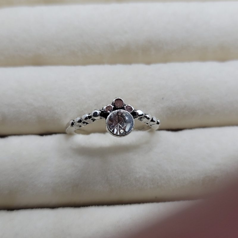 Boho Silver Ring - Image 3