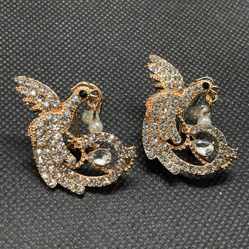 Golden Bird Earring